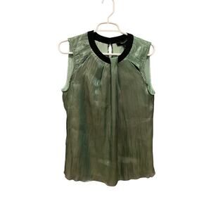 Robert‎ Rodriguez Womens Top Size Medium Green Fairy Formal Festive Holiday NEW